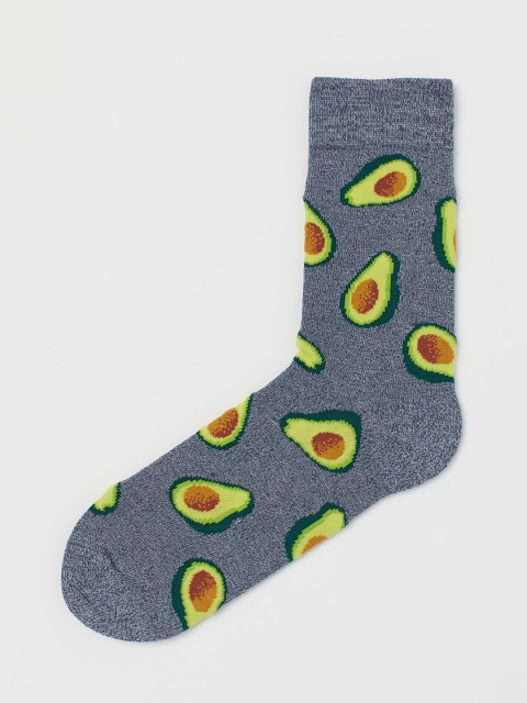 

H&M Men Multicoloured Patterned Socks, Multi