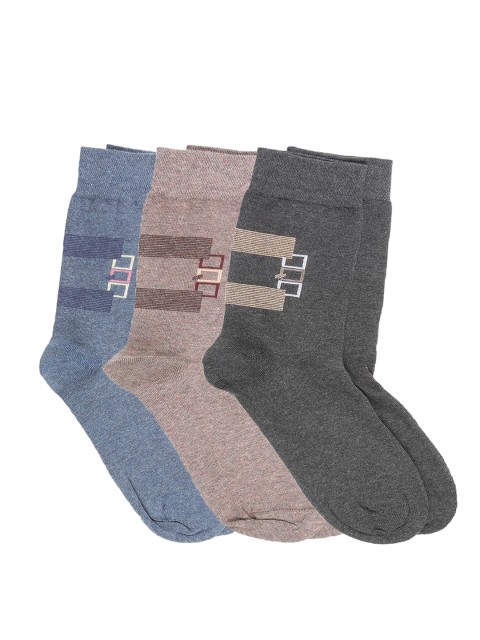 

Dollar Men Pack of 3 Above Ankle-Length Socks, Grey