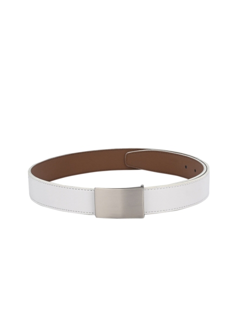 

Calvadoss Men White Solid Belt