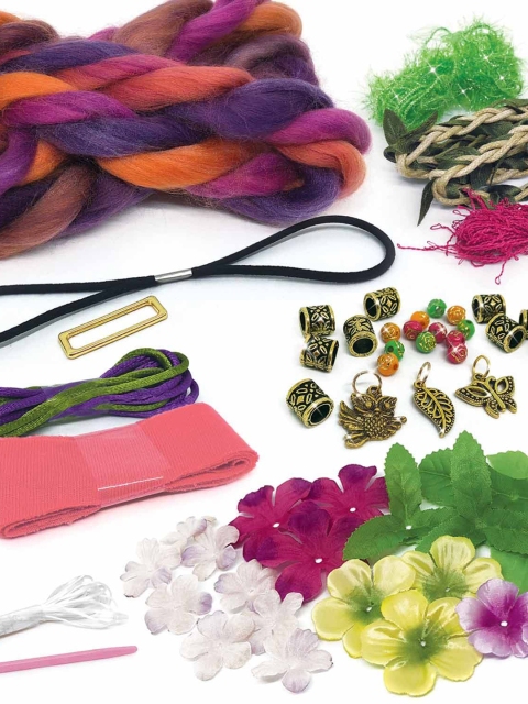 

Nebulous Stars Kids Multi-Coloured Enchanted Fashion Do-It-Yourself Kit