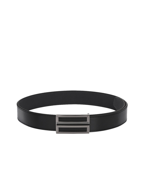 

Calvadoss Men Black Solid Belt