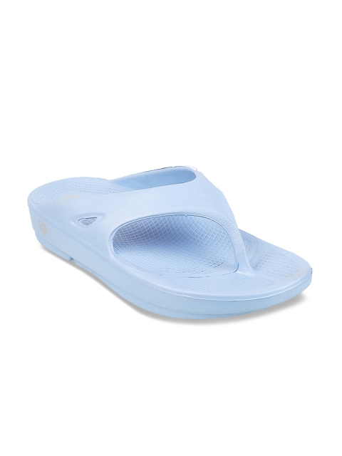 

WALKWAY Women Pastel Blue Solid Comfort Heels