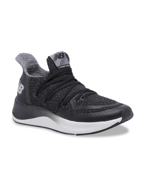 

New Balance Women Black Mesh Running Shoes