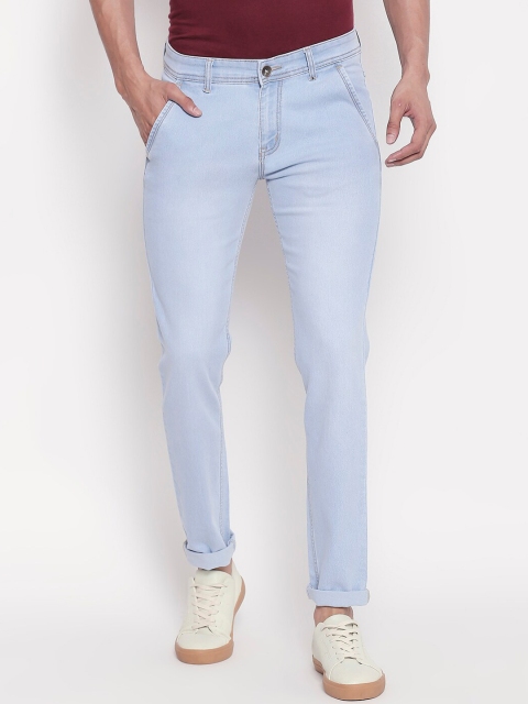 

High Star Men Blue Slim Fit Mid-Rise Clean Look Stretchable Jeans