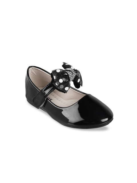 

Kittens Girls Black Solid Ballerinas