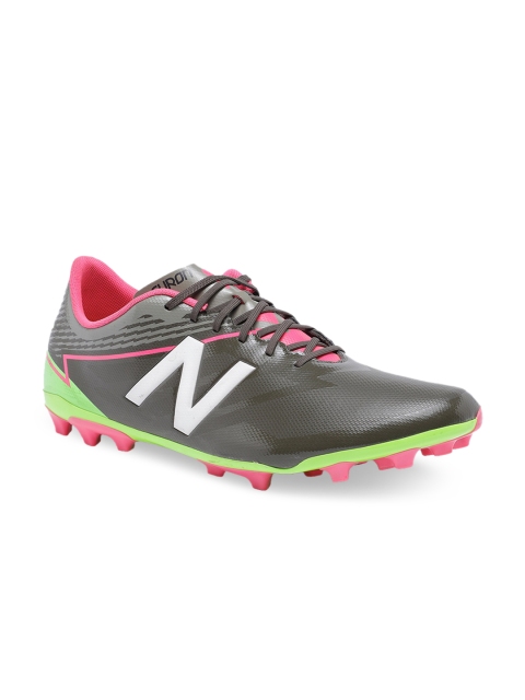 

New Balance Men Olive Green & Pink Furon 3.0 Dispatch AG Football Shoes