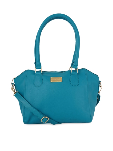 

Lapis O Lupo Turquoise Blue Solid Handheld Bag