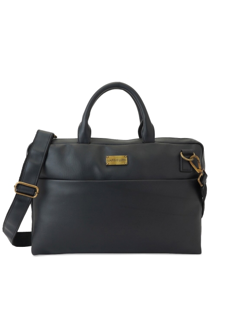 

Lapis O Lupo Unisex Black Solid Laptop Bag