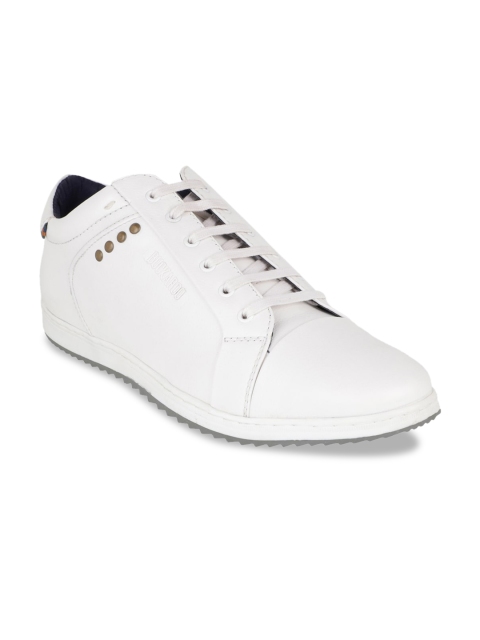 

Buckaroo Men White Solid Sneakers