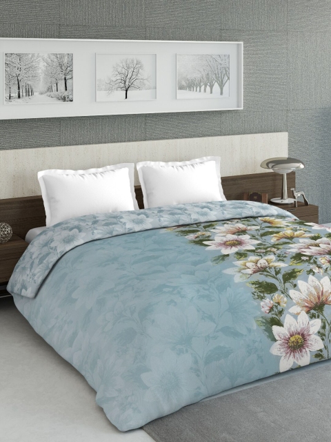 DDecor Multicoloured Floral Mild Winter 150 GSM Double Bed Comforter, Multi