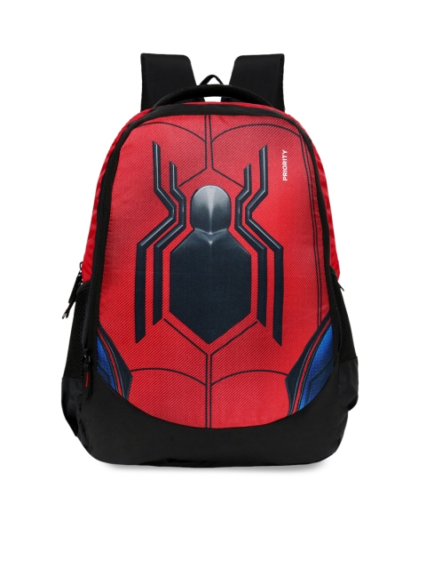 

Priority Boys Red & Black Graphic Backpack