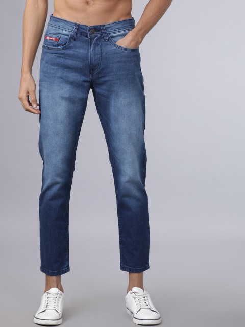 

Ecko Unltd Men Blue Tapered Fit Mid-Rise Clean Look Stretchable Jeans