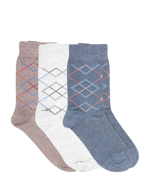 

Dollar Men Pack of 3 Assorted Calf-Length Socks