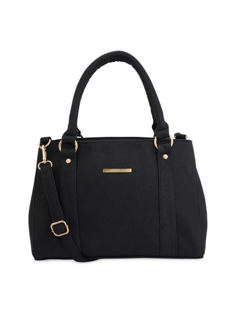

Lapis O Lupo Black Solid Handheld Bag