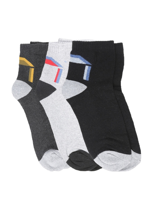 

Dollar Men Pack of 3 Assorted Ankle-Length Socks