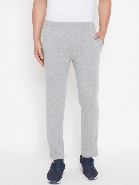 

Hypernation Men Grey Regular Fit Solid Knitted Trousers