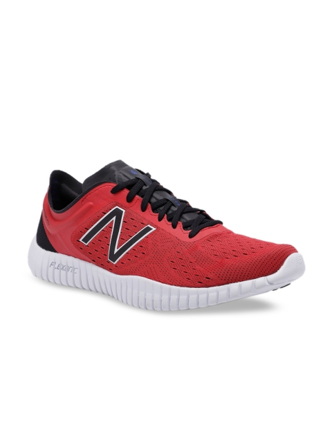 

New Balance Men Red Running Shoes