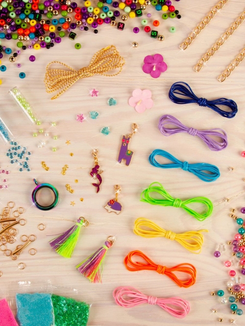 

make it real Kids Multi-Coloured Mega Jewelry Set Do It Yourself Kit