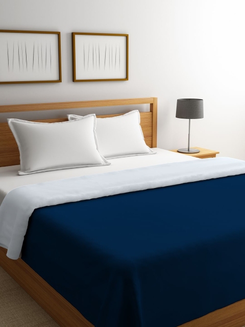 

STELLAR HOME Navy Blue Solid Mild Winter 300 GSM Double Bed Comforter