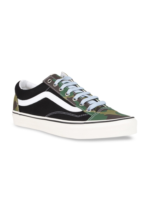 

Vans Unisex Green Camo Sneakers