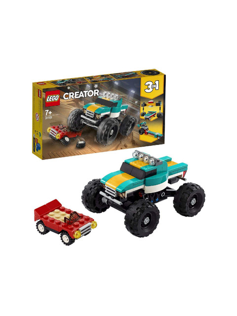 

LEGO Kids Teal Green & Black Monster Truck