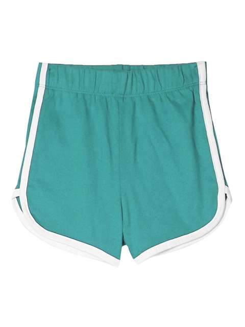 

The Childrens Place Boys Turquoise Blue Solid Regular Shorts