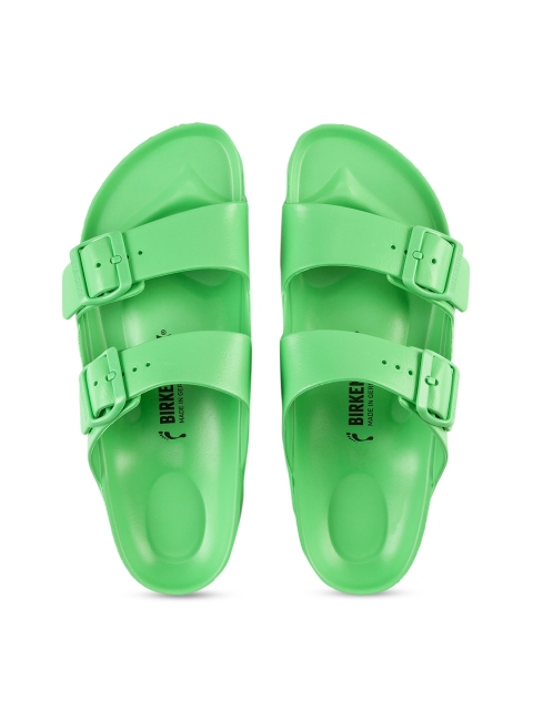 

Birkenstock Unisex Fluorescent Green Arizona Narrow Width Flats