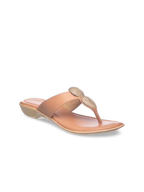 

Khadims Women Beige Solid Comfort Heels