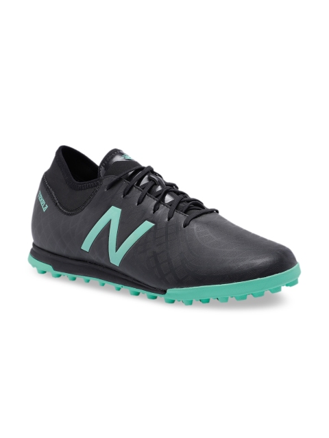 

New Balance Men Black & Sea Green Tekela Magique TF Football Shoes