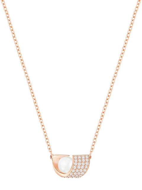 

SWAROVSKI White & Rose Gold Holder Necklace