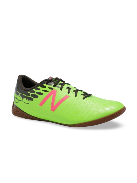 

New Balance Men Green Synthetic Visaro 2.0 Control IN Football Shoes