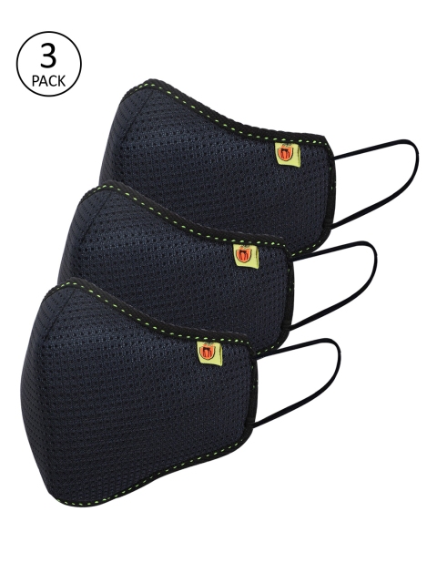 

Marc Loire Unisex 6Ply 3Pcs Protective Outdoor Face Masks, Multi