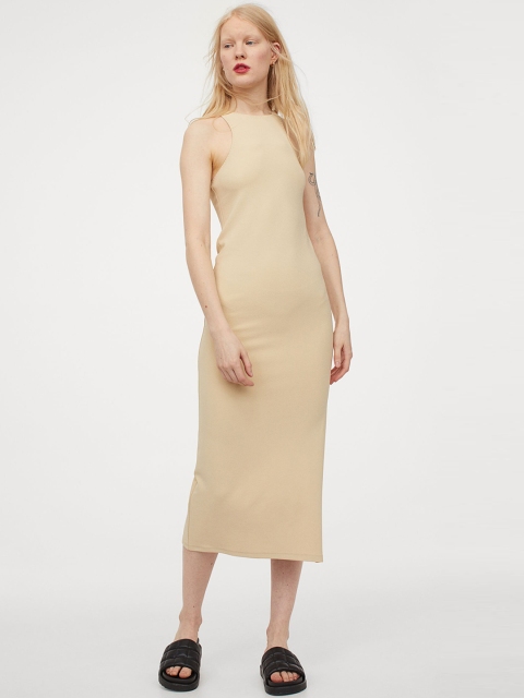 

H&M Yellow Jersey Dress
