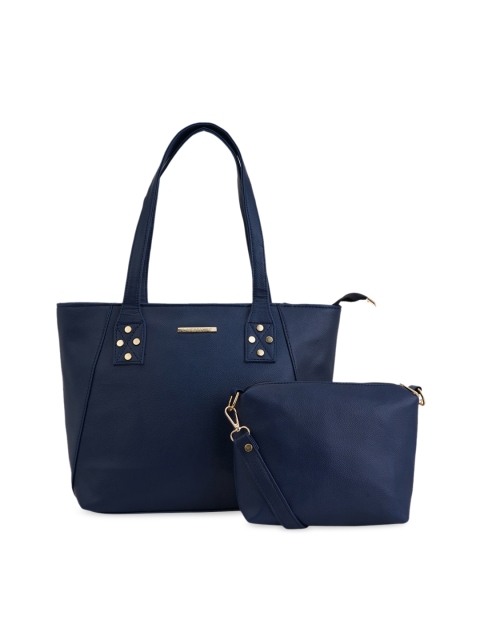 

Lapis O Lupo Blue Solid Shoulder Bag LLTB0031BL