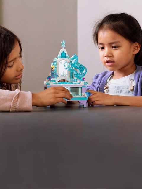 

LEGO Kids Blue & Purple Elsas Jewelry Box Creation