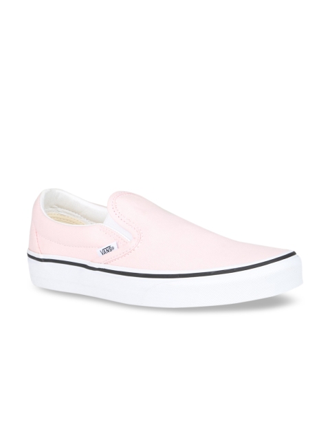 

Vans Women Peach-Coloured Slip-On Sneakers