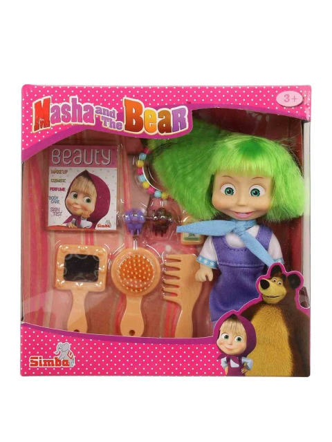 

Masha and The Bear Kids Multi-Coloured Simba Masha Beauty Toy Set