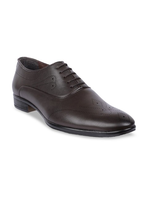 

Respiro Men Brown Solid Oxfords