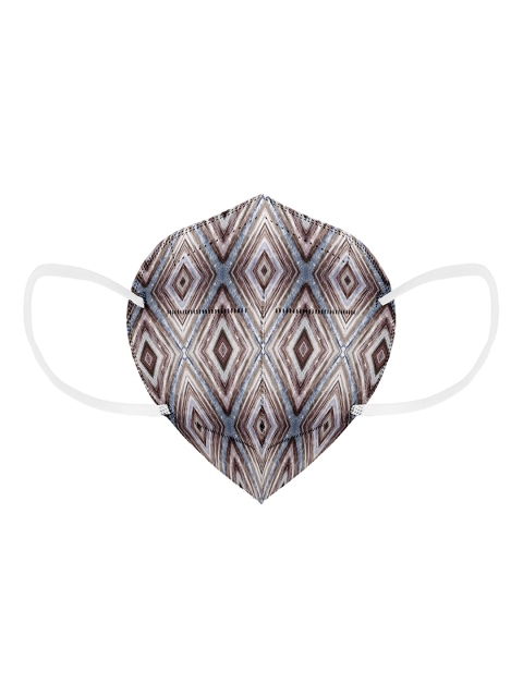 

Status Unisex Multicolored Printed 4-Ply Anti-Pollution Reusable N95 Masks, Multi