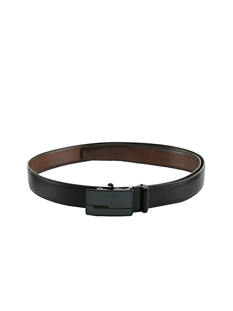 

WINSOME DEAL Men Black & Brown Solid Belt
