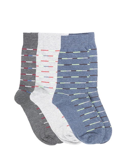 

Dollar Men Pack of 3 Assorted Calf-Length Socks