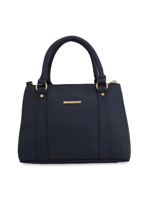 

Lapis O Lupo Navy Blue Solid Handheld Bag