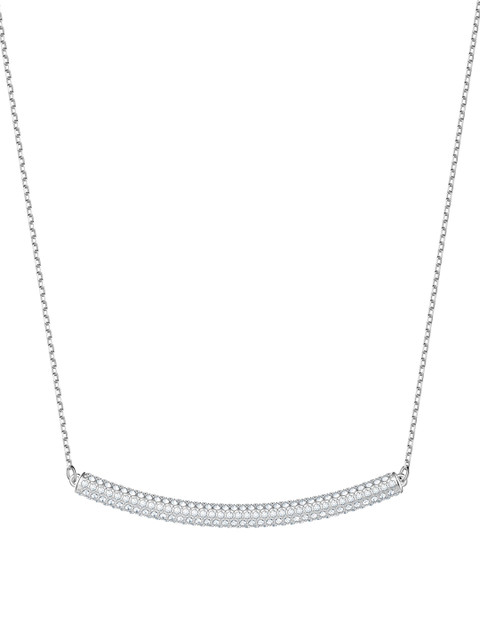 

SWAROVSKI Rhodium-Plated Crystal Choker Necklace, White