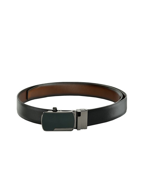 

WINSOME DEAL Men Black & Brown Solid Belt