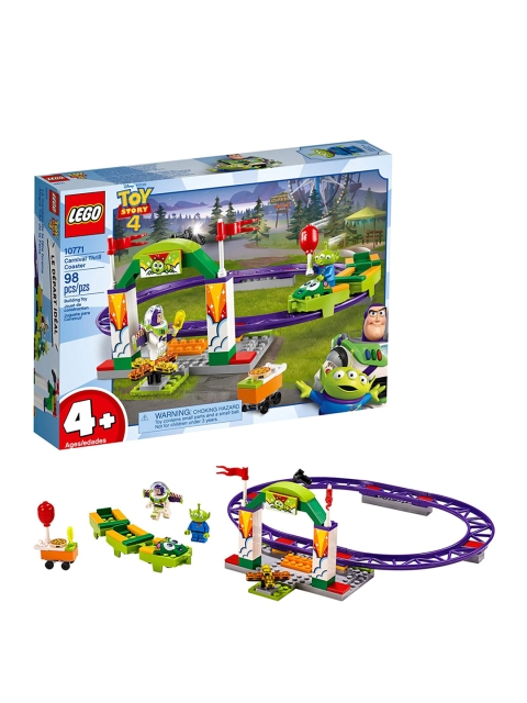 

LEGO Kids Blue & Green Carnival Thrill Coaster Building Toy