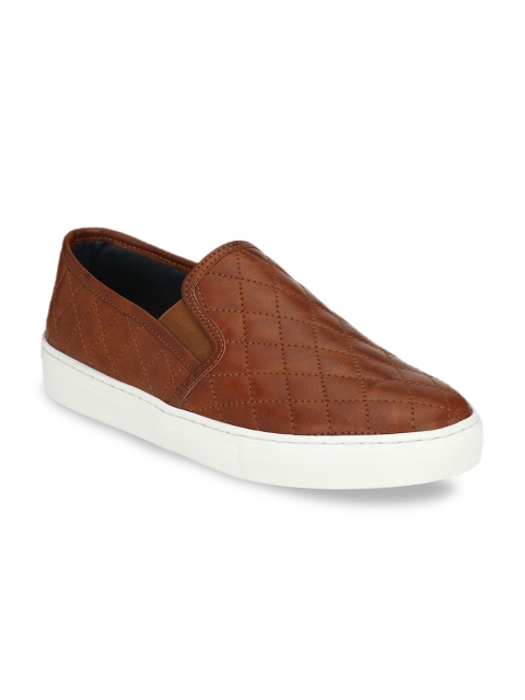 

Rodolfo Darrell Men Brown Slip-On Sneakers