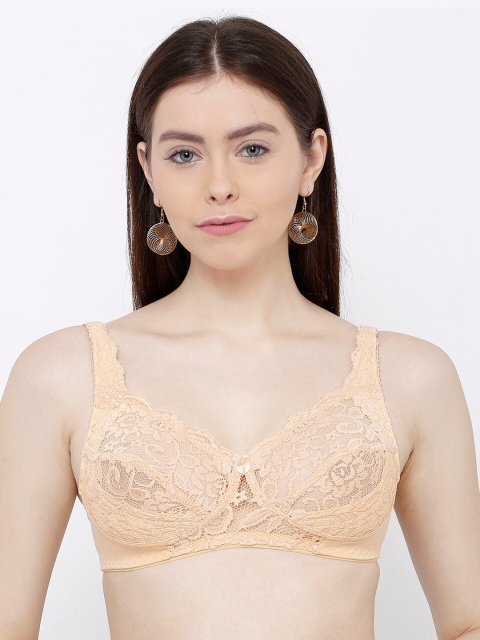

SHERRY Beige Lace Non-Wired Non Padded Everyday Bra 9994 Skin