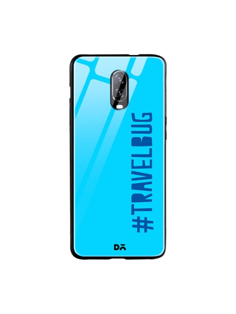 

DailyObjects Blue Travel Bug OnePlus 6 Glass Case