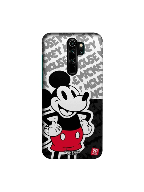 

macmerise Black & Red Disney Mickey Strike a Pose Sublime Xiaomi Redmi Note 8 Pro Back Cover