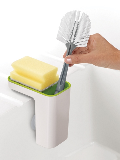

Joseph Joseph Green & White Sink Pod Self-Draining Sink Caddy